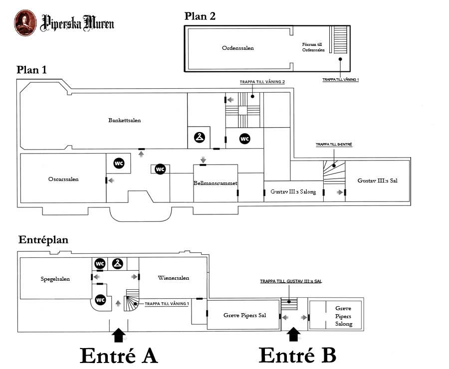 Planritning Piperska Muren